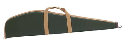 All Purpose Scoped Rifle Case 46 Inch Green With Tan Trim