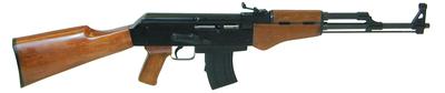 AK-22 .22 Long Rifle 18.25 Inch Barrel Blue Finish Wood Stock Pistol Grip Front and Rear Sights Included 10 Round
