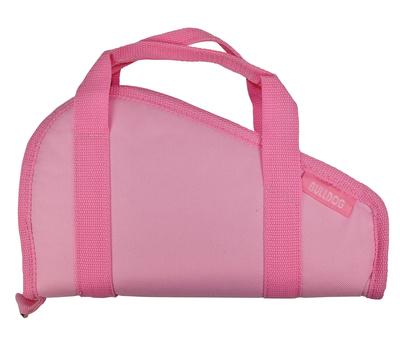 Pistol Rug with Straps Pink 12x6 Inch