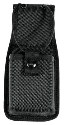 Radio Carrier With Quick Disconnect Swivel Belt Loop Molded Cordura Duty Gear Black