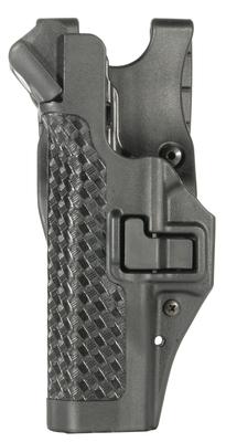 Level 3 Serpa Auto Lock Duty Holster Basketweave Black Left Hand For H&K Full Size USP