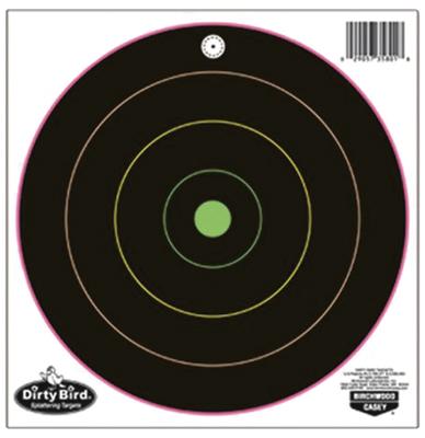 Dirty Bird Multi-Color Targets Indoor/Outdoor Use Eight Inch 500 Per Pack