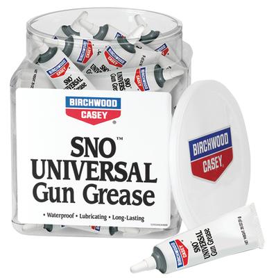 SNO Universal Gun Grease For Gun Lubrication and Metal Preservation .50 Ounce Tube 48 per Plastic Bowl