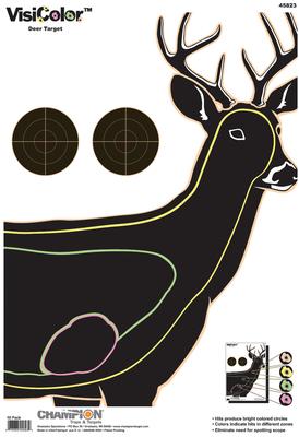 VisiColor Deer Target 10 Per Pack