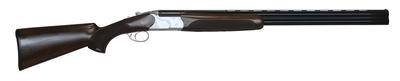 CZ Redhead Premier 12 Gauge 26 Inch Vent Rib Barrel Gloss Black Finish 3 Inch Chamber Silver Satin Chrome Receiver Turkish Walnut Stock
