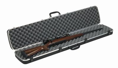 Deluxe Single Rifle Case Black 48.25x10 Inch