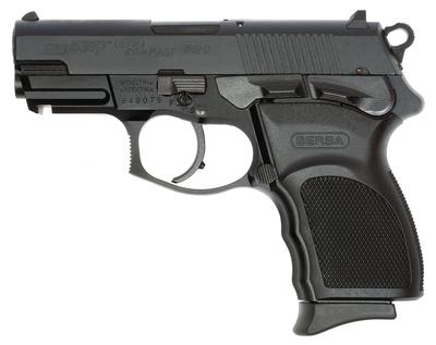 Thunder Pro Ultra Compact 9mm 3.5 Inch Barrel Matte Black Finish Black Polymer Grips 13 Rounds