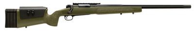 A3 G FBI Tactical SPR Rifle .308 Winchester 24 Inch Mil-Spec Fluted Barrel McMillan Stock OD Green Finish 5 Round