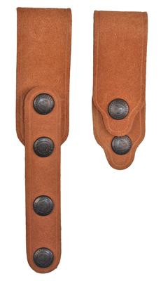 Tie Down Package For Jackass Rig/Classic Lite Included Ammo Carrier Side and Holster Side Tie Downs Havana Brown