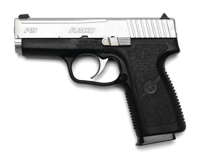 Model P9 9mm Compact 3.6 Inch Barrel Adjustable Sights Polymer Frame Matte Stainless Steel Finish 7 Round