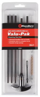 Valu-Pak Rifle Cleaning Sets .22/.223/.225/5.56mm Caliber