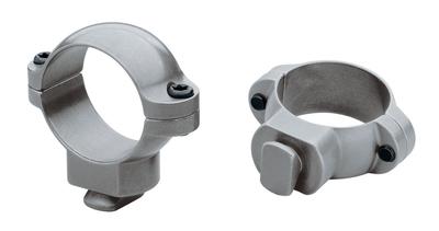 1 Inch Rings Dual Dovetail High Silver