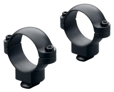 1 Inch Dual Dovetail Extension Rings High Matte Black