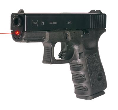 Guide Rod Laser for Glock 20/21 Models with Finger Groves and Rail Red Beam