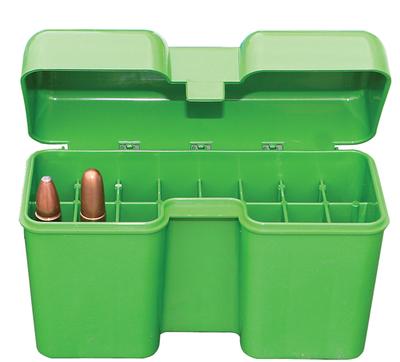 Flip-top Ammo Box .270 to .300 WSM & .45-70 Green