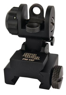 M16/AR15 A2 Flip Up Dual Aperture Rear Sight Black