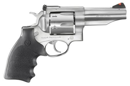 Redhawk Model KRH-45-4 .45 Colt 4 Inch Barrel Black Hogue Monogrip Satin Stainless Steel Finish 6 Round