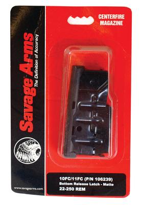 Magazine Box with Bottom Release Latch for 10 Predator Hunter .22-250 Remington Mossy Oak Brush Camouflage 4 Round