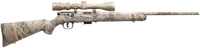 Model 93R17 Package .17 HMR 22 Inch Barrel Synthetic Stock 5 Round Includes Factory Installed 3-9x40mm Simmons Scope Full Coverage Mossy Oak Brush Camouflage Finish