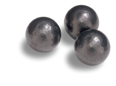 .440 Diameter 128 Grain Swaged Lead Round Balls
