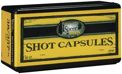 Empty Shotshell Capsules .38 Special/.357 Magnum With Base Plugs 50 Per Box