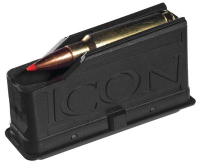 Magazine for Icon .243 Winchester, .308 Winchester and .30 TC Calibers 3 Round Blue