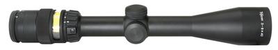 AccuPoint Riflescope 3-9x40mm Standard Crosshair With Amber Dot Reticle Matte Black