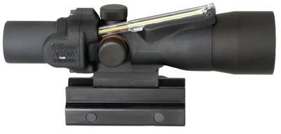 ACOG 3x30mm Scope Dual Illumination Amber Chevron .308 Ballistic Reticle with TA60 Mount