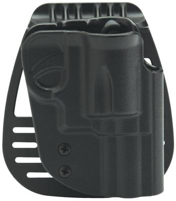 Kydex Paddle Holsters Size 36 Smith & Wesson J Frame Up To 2.125 Inch Barrel Black Right Hand