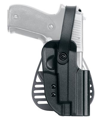 Kydex Thumb Break Paddle Holsters Size 21 Glock 17/22/19/23 Black Right Hand