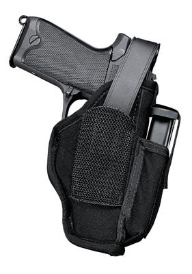 Sidekick Hip Holster With Magazine Pouch Size 1 3-4 Inch Barrel Auto Black Ambidextrous