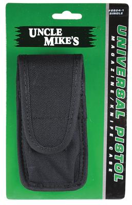 Undercover Single Magazine Case with Belt Clip Black