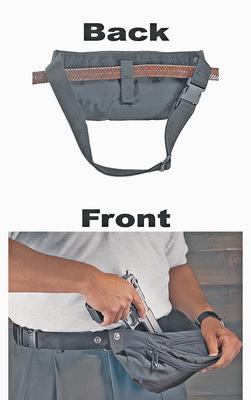 Gunrunner Fanny Pack Holster Black