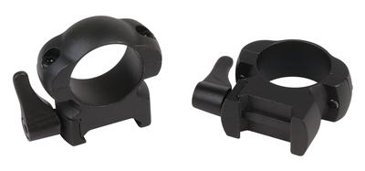 Grand Slam Lever Lok Top Mount Rings 1 Inch Medium Black