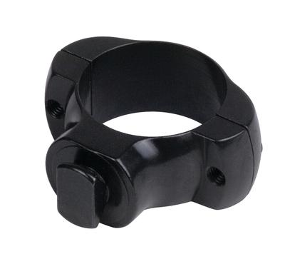 Rotary Dovetail Steel Rings Top Access 1 Inch High Black