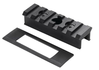 Swivel Stud Picatinny Rail Adaptor Black