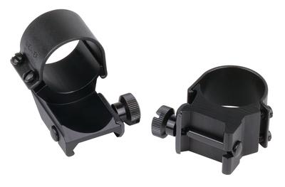 Detachable Top Mount Extention Rings High Black 30mm