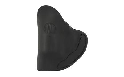Revolver Holster, Tuckable, Inside Waistband Holster, Size 1, Matte Finish, Leather Construction, Stealth Black, Right Hand RVH-IWB-1T-SBL-R