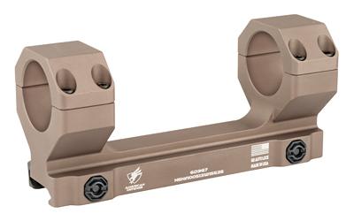 AD-Delta Scope Mount, 30MM, Flat Dark Earth, Titanium Lever AD-DELTA-30-STD-FDE-TL
