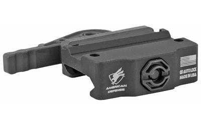 Mount, Fits Trijicon MRO, Low, Quick Release, Black Finish, Titanium Lever AD-MRO-L-STD-TL