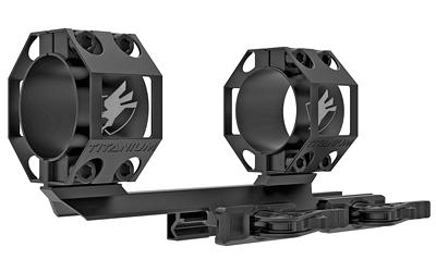 RECON Titanium Scope Mount, 30MM, Quick Release, Black Finish AD-RECON-30-Ti