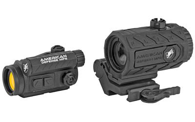 DUO, Red Dot/ Magnifier Combo, 2 MOA Spek, 3x Flik3 Magnifier, T1 Lower Third Co-Witness Mount, Titanium Levers RD-T1-LT-3X