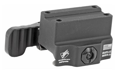 Mount, Fits Trijicon MRO, Co-Wtiness, Tactical, Quick Release, Black Finish AD-MRO-10 TAC R