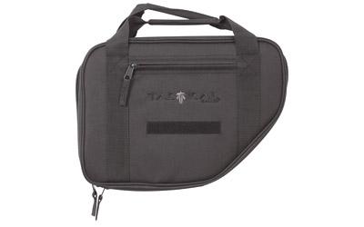Battalion Double Pistol Case, Black Polyester Fabric, 13"X9", Dual Internal Neoprene Gun Pockets, Internal Magazine Straps, Lockable Zippers 10943