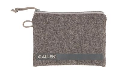 Locking Pistol Pouch, Compact, 5"x7", Fleece, Gray 3625