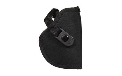 Cortez, Outside Waistband Holster, Fits Sig P365XL, Springfield XDS, and Similar Sized Autos, Nylon Construction, Snap Closure, Matte Finish, Black, Right Hand 44808