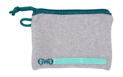Girls with Guns, Pistol Case, 7", Polyester, Gray and Teal 9073