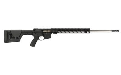 Target 2.0, Semi-Automatic Rifle, AR, 6.5 Grendel, 24" Stainless Steel Barrel, 15" MLOK Handguard, Cerakote Finish, Black, Nickel Boron BCG, Ergo Grip, Magpul PRS Stock, CMC Trigger, 1 Magazine, 24 Rounds RI273