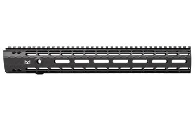 Enhanced M-LOK Handguard, Gen 2, Fits AR-15, 15" Length, Anodized Finish, Black, Includes Brrel Nut APRA100218A