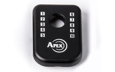J-Plate basepad, Base Plate for Magpul Glock Mags, Black, 102-135